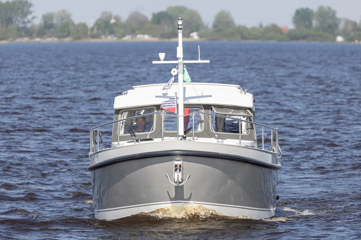 Dojo, a Linssen Grand Sturdy 30 motorboat at Molecaten Jachthaven Flevostrand, Netherlands