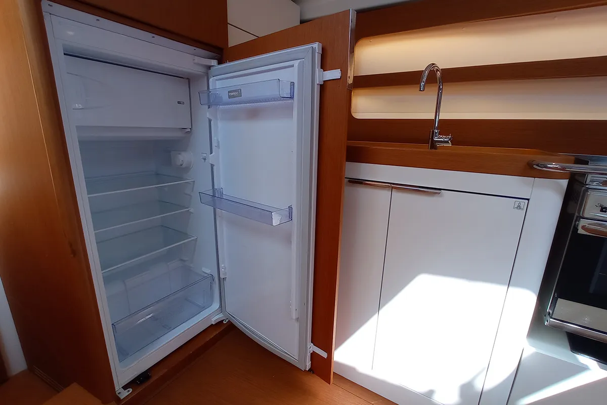 Galley of Silhuette, a Beneteau First 53 sailboat at Primošten, Croatia