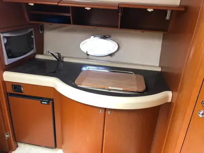 Galley of Fido, a Gobbi 425 motorboat at Općina Sveti Filip i Jakov, Croatia