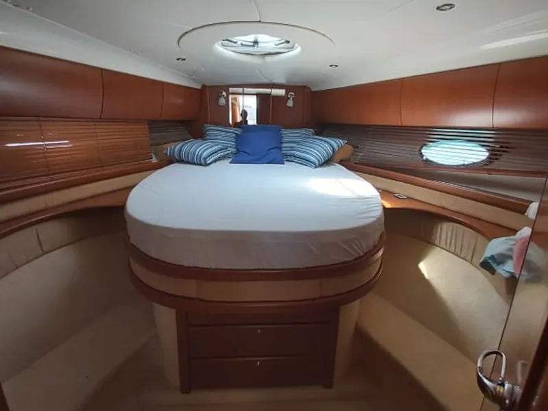 Cabin on Fido, a Gobbi 425 motorboat at Općina Sveti Filip i Jakov, Croatia
