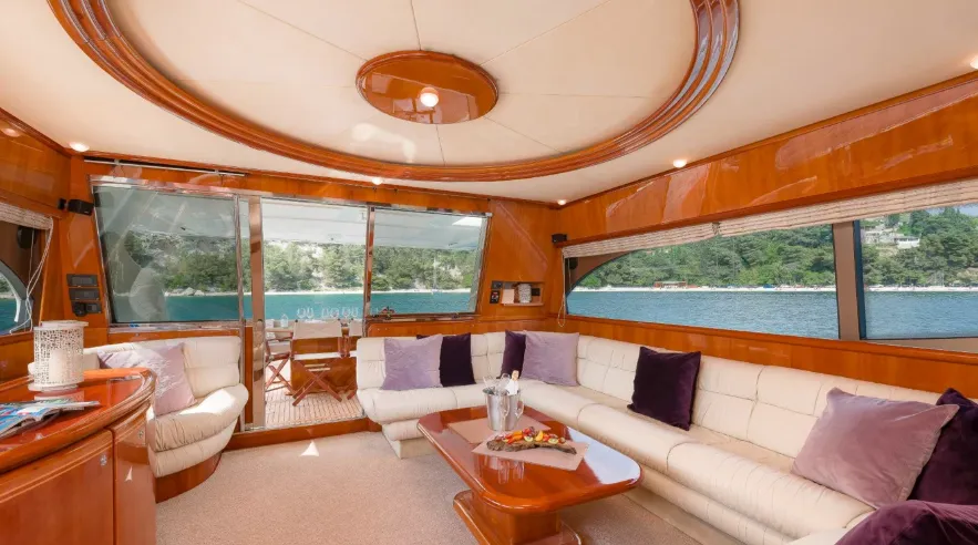 Angelica, a Ferretti Yachts 730 motor yacht at Riposto, Italy