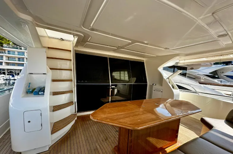 Angelica, a Ferretti Yachts 730 motor yacht at Riposto, Italy