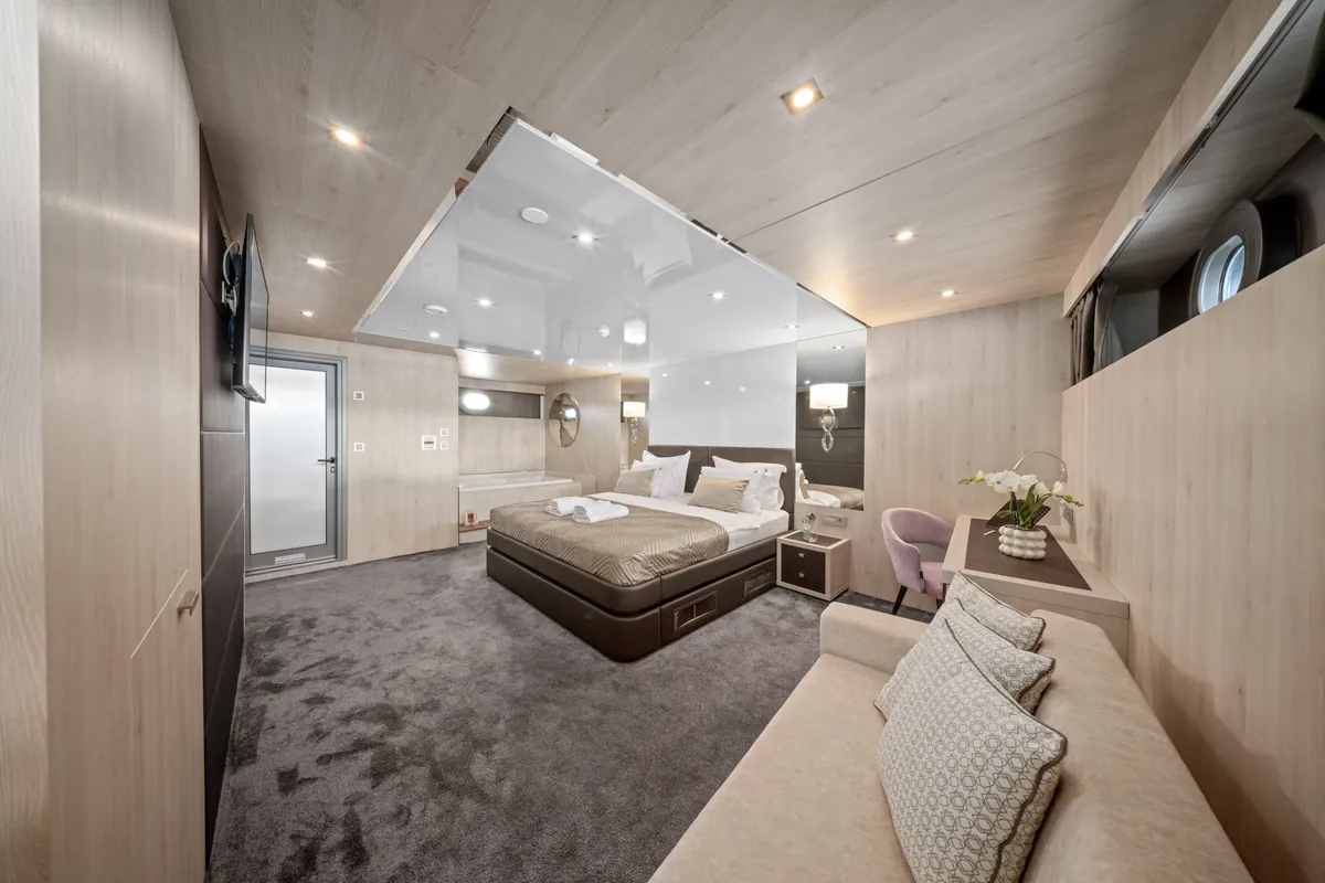 Cabin on Dalmatino, a Gulet Luxury Sailing Yacht sailboat at Split, Croatia