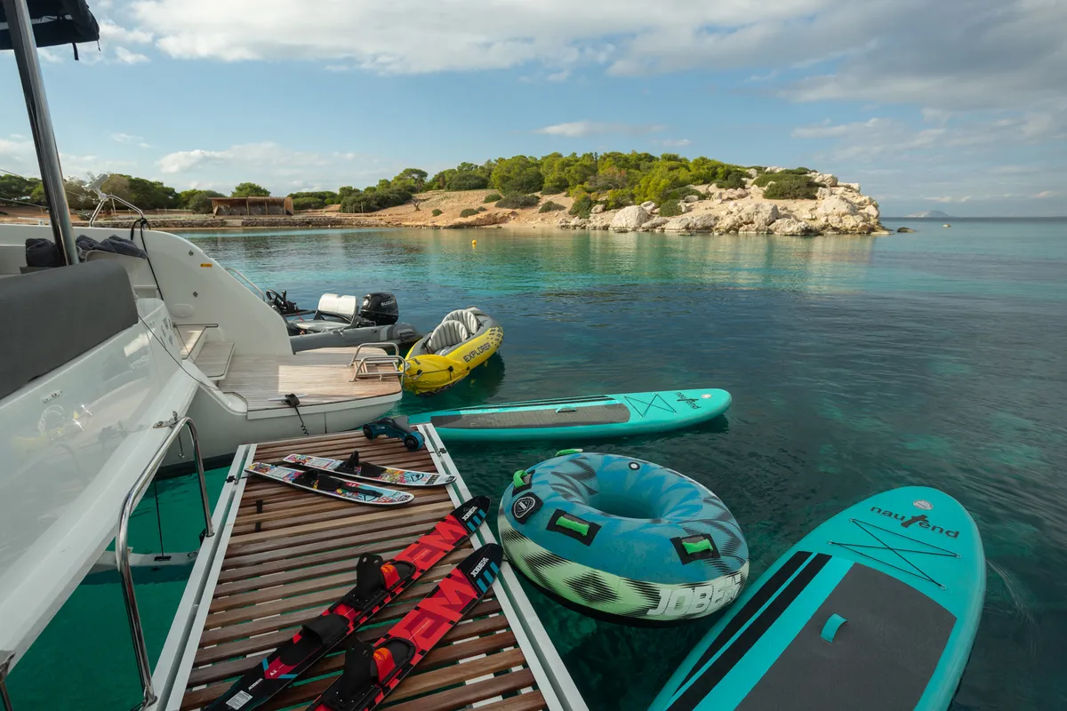 JEWEL, a Lagoon 51 catamaran at Athens, Greece