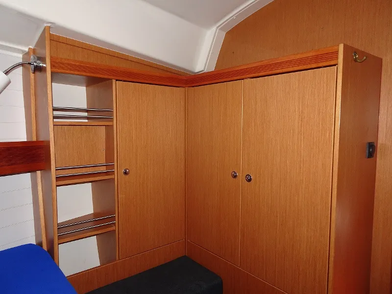 Cabin on ADORA, a Bavaria Cruiser 36 sailboat at Primošten, Croatia