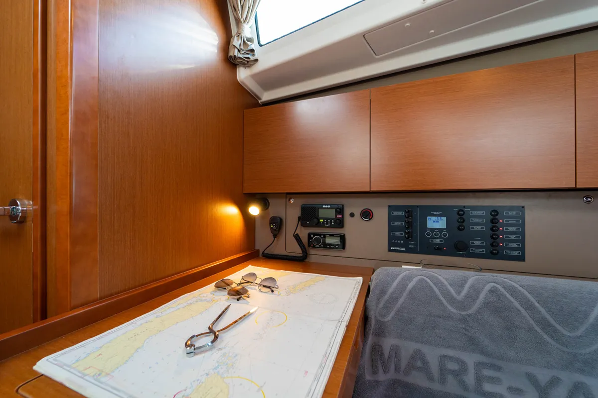 Aphrodite , a Beneteau Oceanis 38 sailboat at Grad Šibenik, Croatia