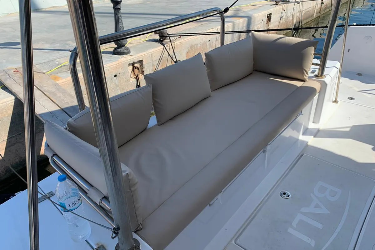 Medusa I, a Bali 4.1 catamaran at Municipal Unit of Lefkada, Greece