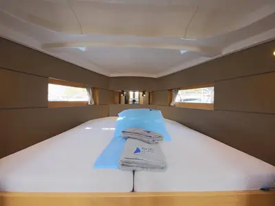Cabin on Summer Breeze 1, a Beneteau Oceanis 38.1 sailboat at Marmaris, Turkey
