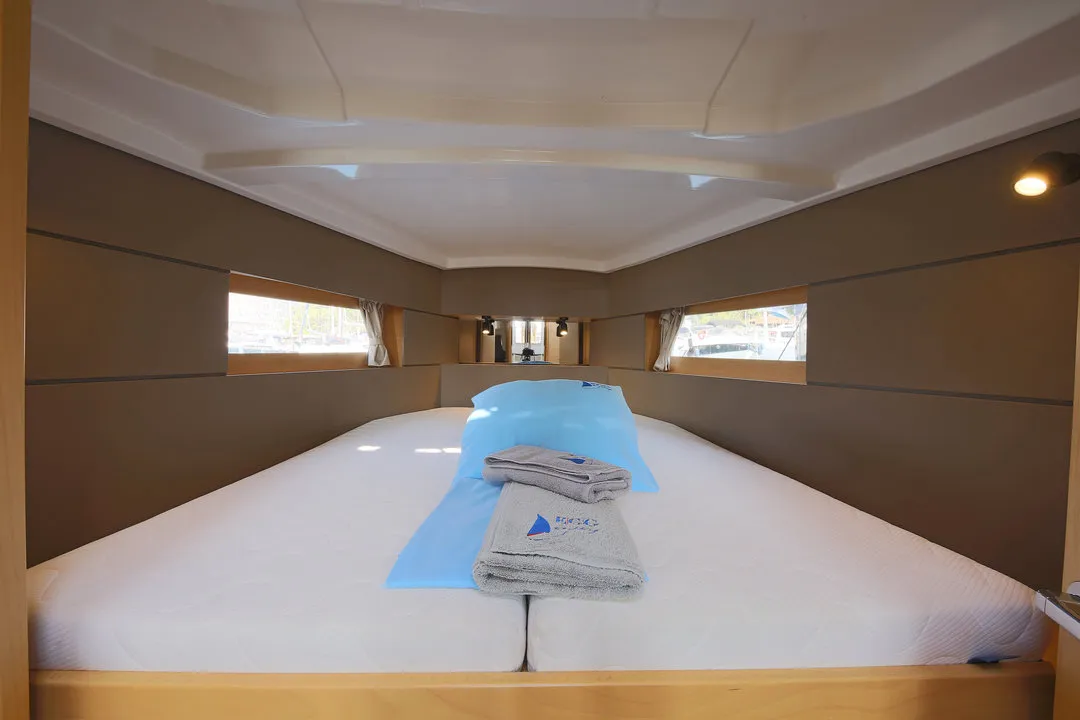 Cabin on Summer Breeze 1, a Beneteau Oceanis 38.1 sailboat at Marmaris, Turkey