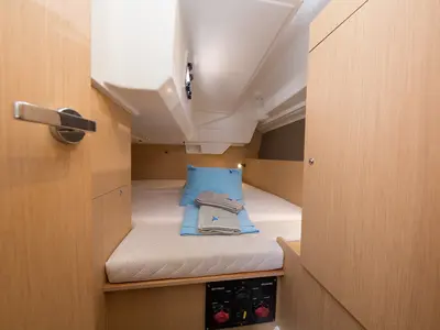 Cabin on Summer Breeze 1, a Beneteau Oceanis 38.1 sailboat at Marmaris, Turkey