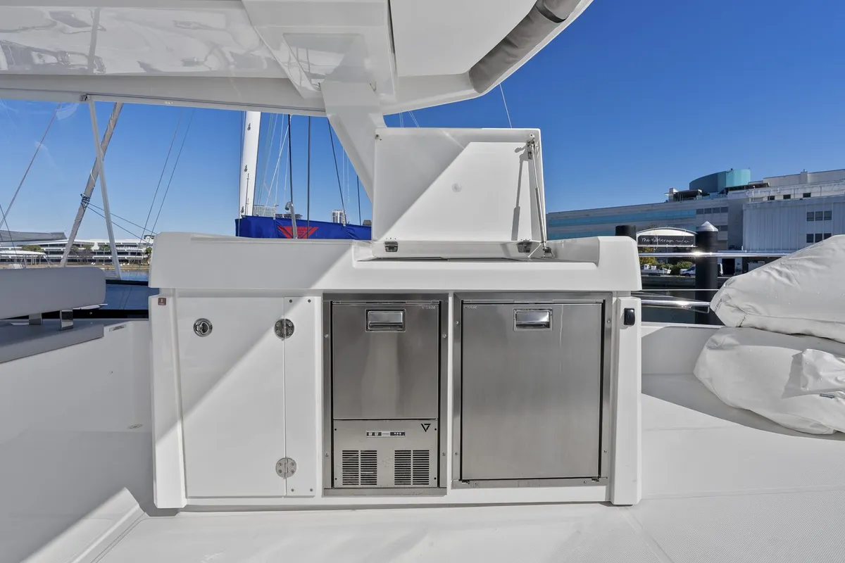 Nauti Cat, a Leopard 53 - OW catamaran at Central Abaco, Bahamas