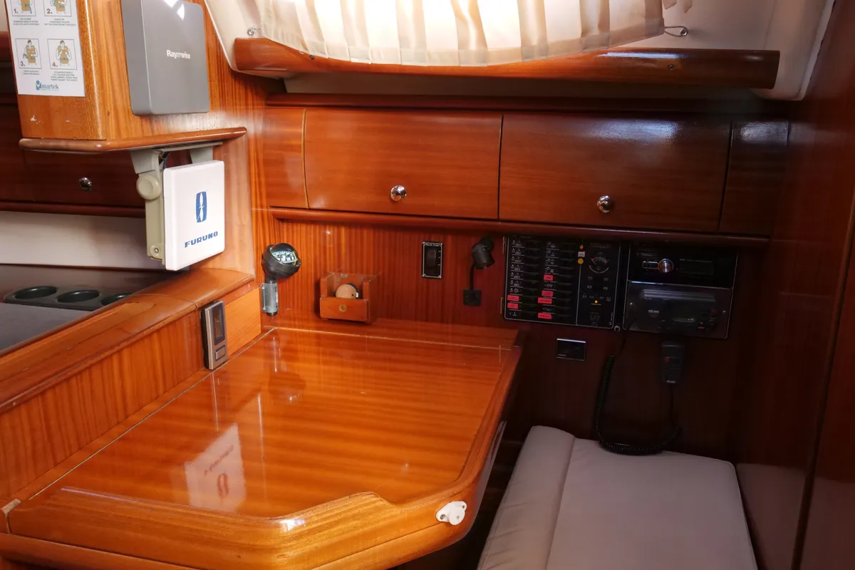 Altair, a Bavaria 36 sailboat at Fethiye, Turkey