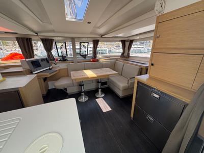 Cabin on Rosual Mar 467/2025, a Fountaine Pajot Astrea 42 Quatuor catamaran at Palma de Mallorca, Spain