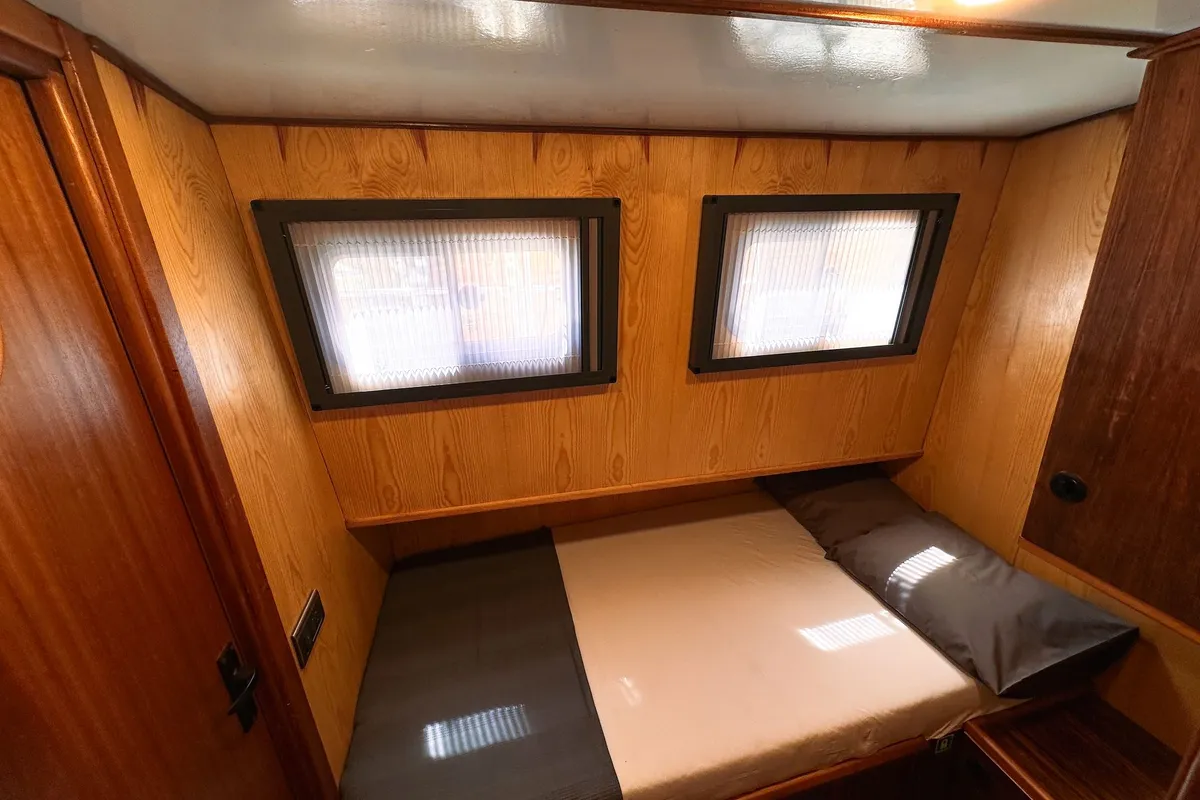 Cabin on AYKEN, a Custom Made Ayken motor yacht at Bakırköy, Turkey