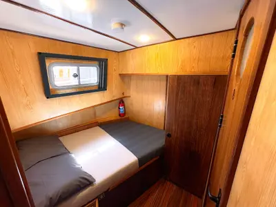 Cabin on AYKEN, a Custom Made Ayken motor yacht at Bakırköy, Turkey