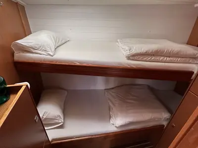 Cabin on Sveti Ante, a Bavaria Cruiser 51 sailboat at Općina Sukošan, Croatia