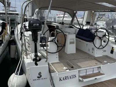 KARYATIS, a Beneteau Oceanis 37.1 sailboat at Municipal Unit of Lefkada, Greece
