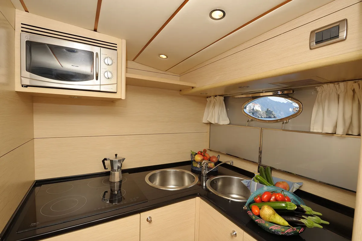 Terry Blue, a Conam 58S motor yacht at Olbia, Italy