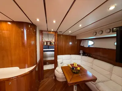 Terry Blue, a Conam 58S motor yacht at Olbia, Italy