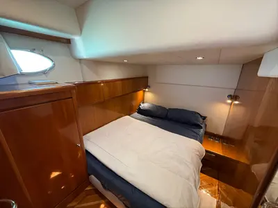 Terry Blue, a Conam 58S motor yacht at Olbia, Italy
