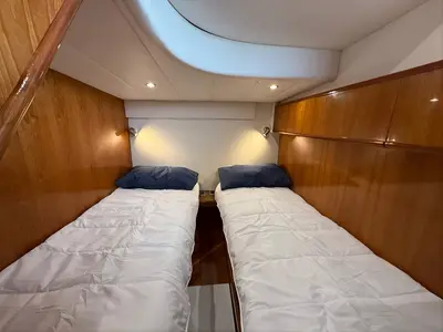 Terry Blue, a Conam 58S motor yacht at Olbia, Italy