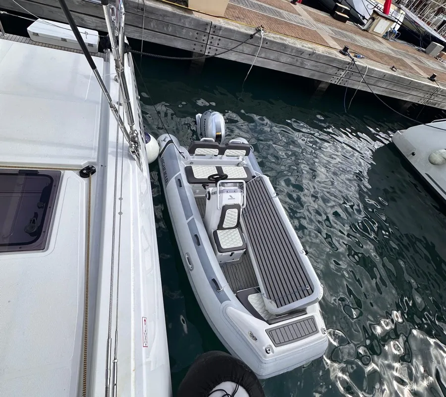 MAUI (PTP), a Lagoon 55 catamaran at Pointe-à-Pitre, France