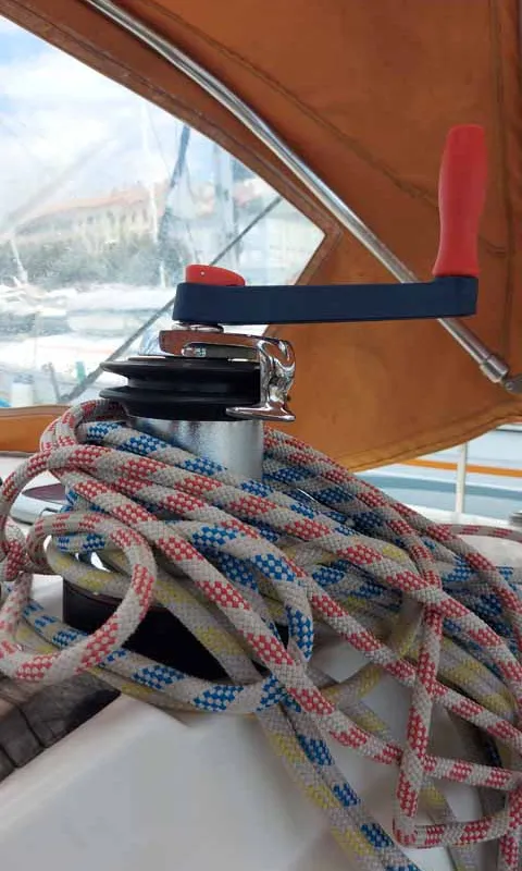 Kigo, a Bavaria 49 sailboat at Grad Rijeka, Croatia