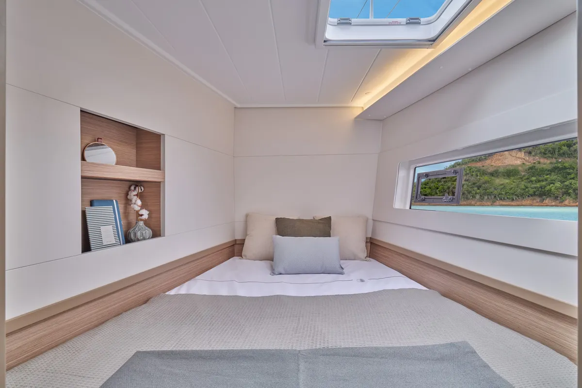 Cabin on Pussycat, a Lagoon 40 catamaran at Grad Kaštela, Croatia