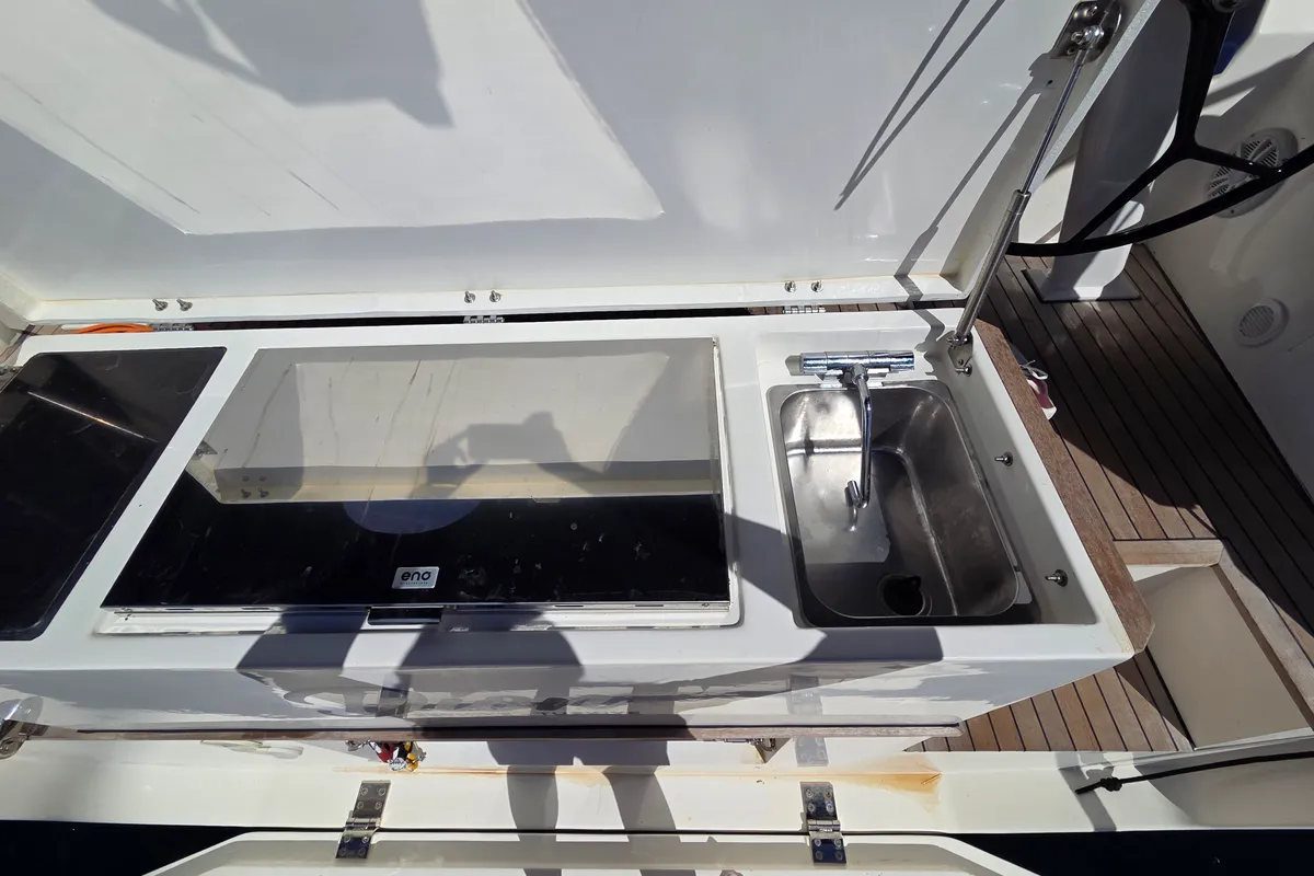 Dion, a D&D Kufner 50 sailboat at Marmaris, Turkey