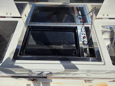 Deck of Dion, a D&D Kufner 50 sailboat at Marmaris, Turkey