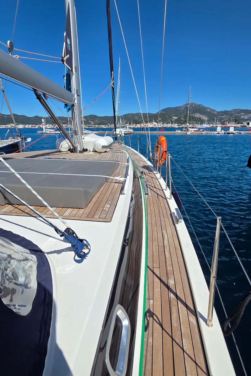 Dion, a D&D Kufner 50 sailboat at Marmaris, Turkey