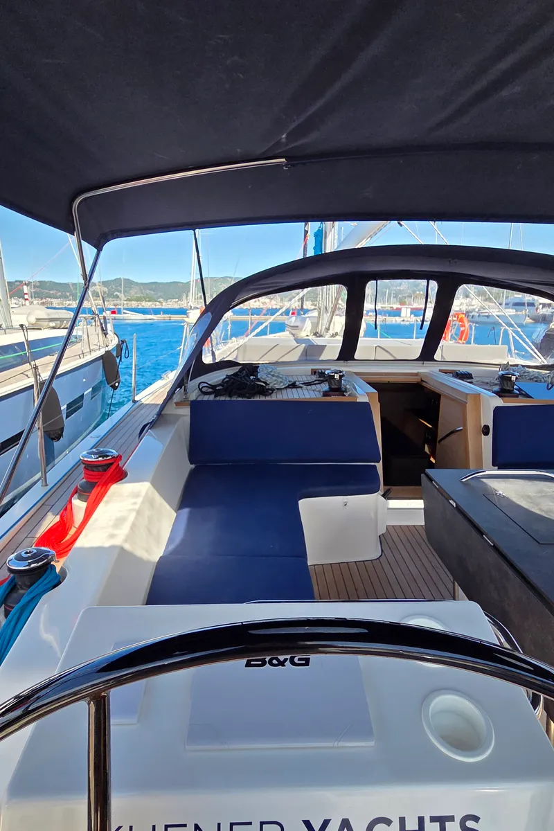 Dion, a D&D Kufner 50 sailboat at Marmaris, Turkey