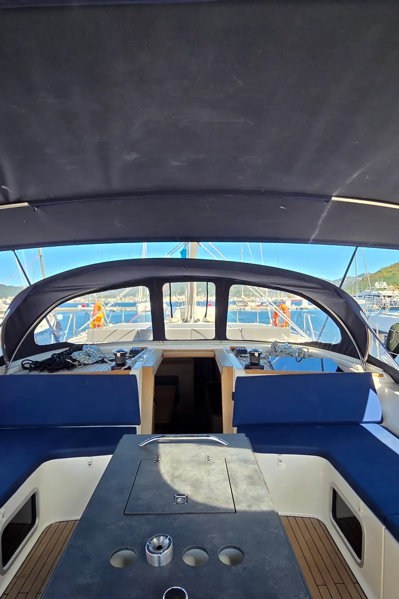 Dion, a D&D Kufner 50 sailboat at Marmaris, Turkey