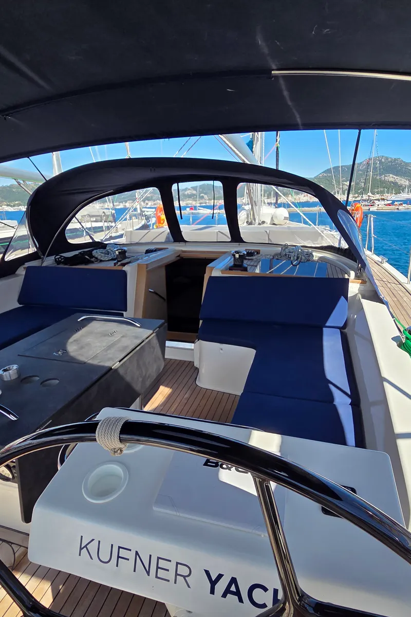 Dion, a D&D Kufner 50 sailboat at Marmaris, Turkey
