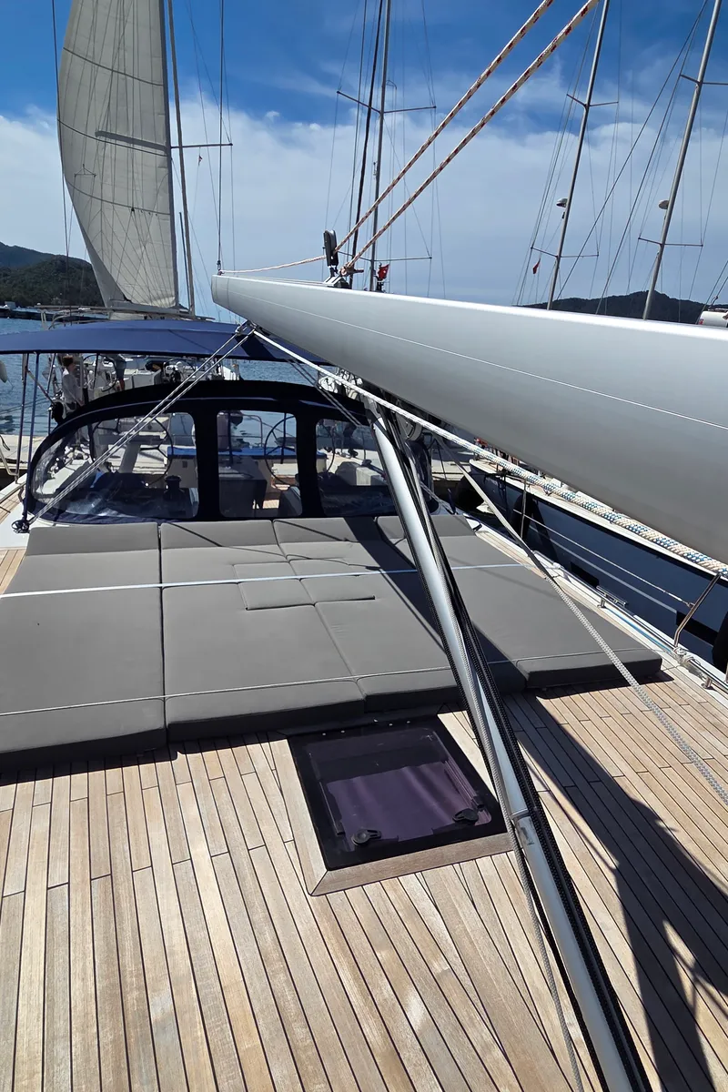 Dion, a D&D Kufner 50 sailboat at Marmaris, Turkey