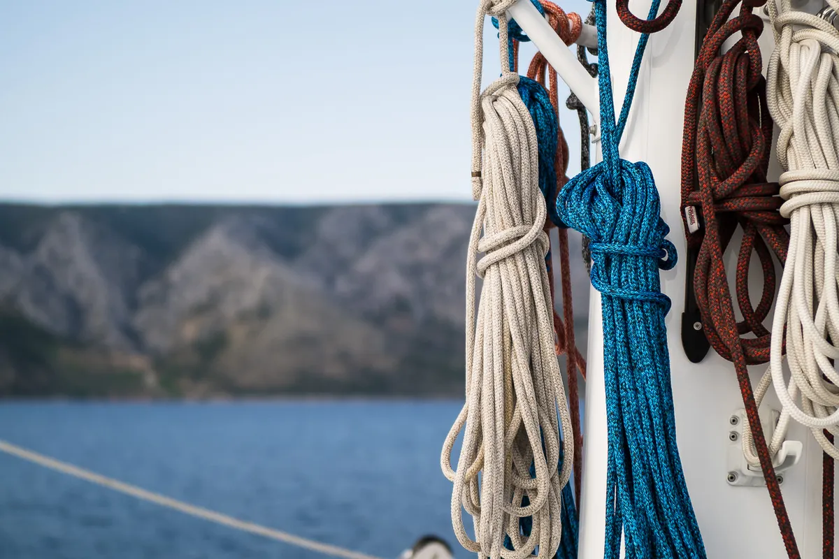 Vulpino, a Sunreef 60 catamaran at Kaštela, Croatia