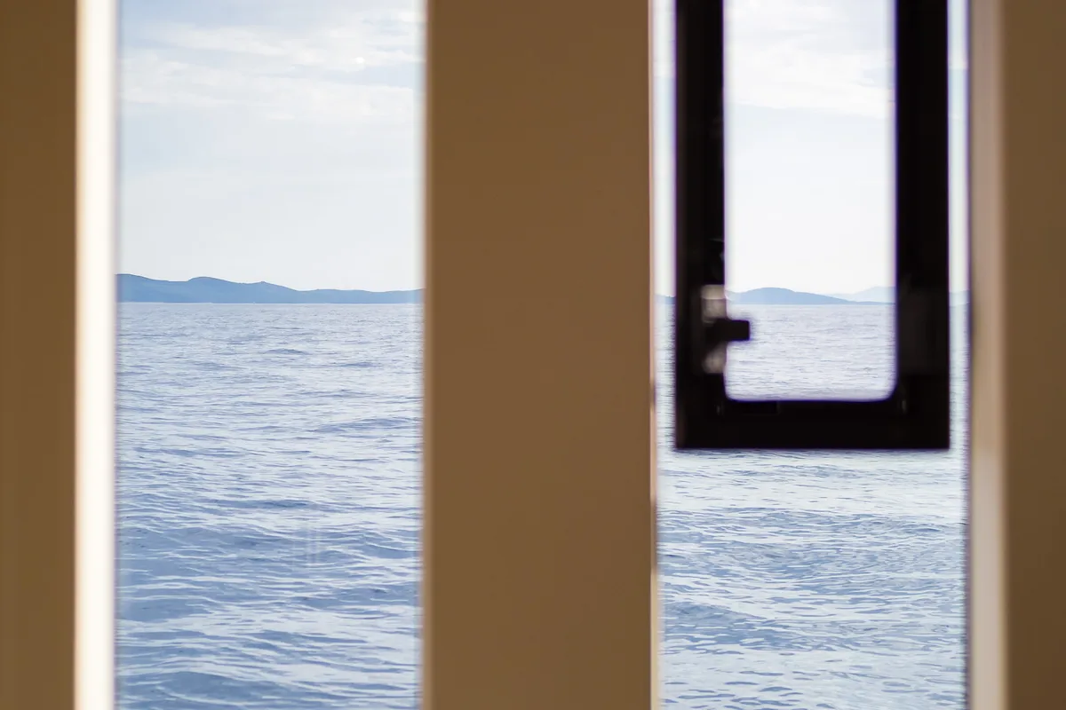 Vulpino, a Sunreef 60 catamaran at Kaštela, Croatia