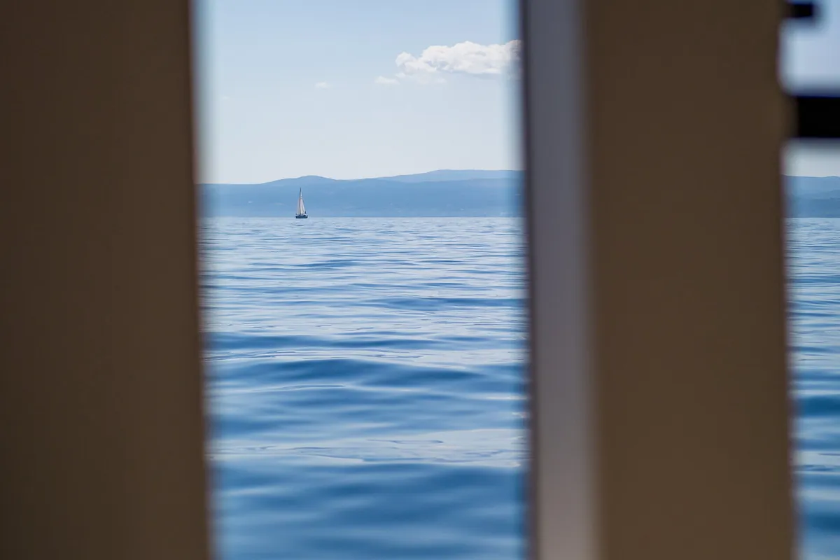 Vulpino, a Sunreef 60 catamaran at Kaštela, Croatia