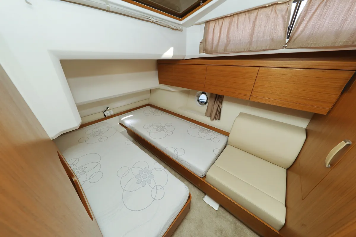 Cabin on Lady Elma, a Greenline 40 motor yacht at Grad Biograd na Moru, Croatia