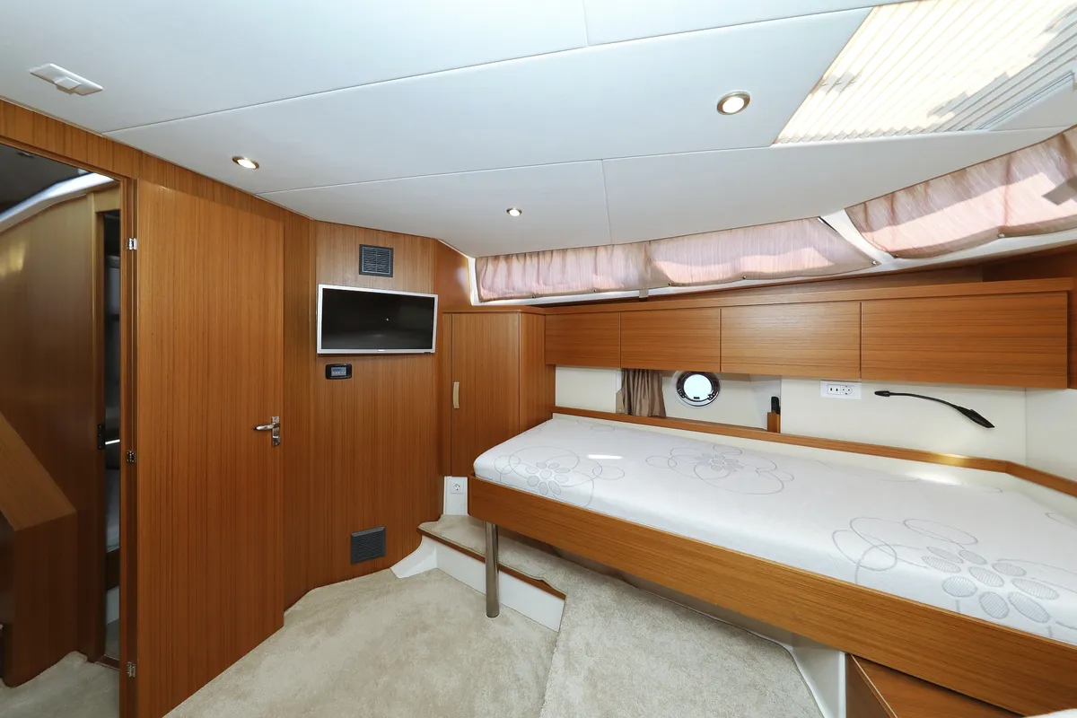 Cabin on Lady Elma, a Greenline 40 motor yacht at Grad Biograd na Moru, Croatia