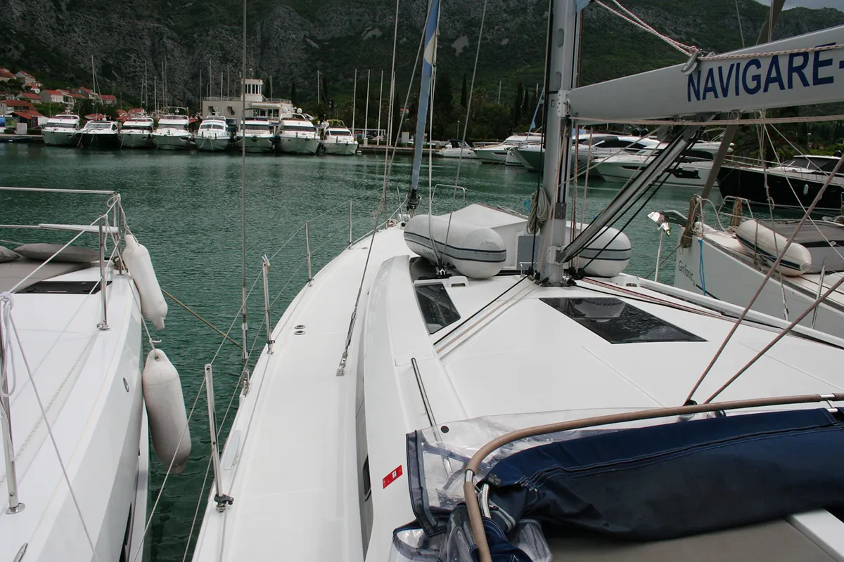 Amallo, a Beneteau Oceanis 51.1 sailboat at Dubrovnik, Croatia