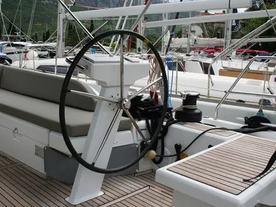 Amallo, a Beneteau Oceanis 51.1 sailboat at Dubrovnik, Croatia