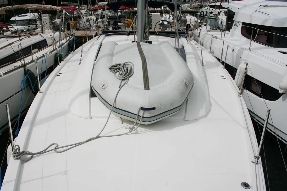 Amallo, a Beneteau Oceanis 51.1 sailboat at Dubrovnik, Croatia