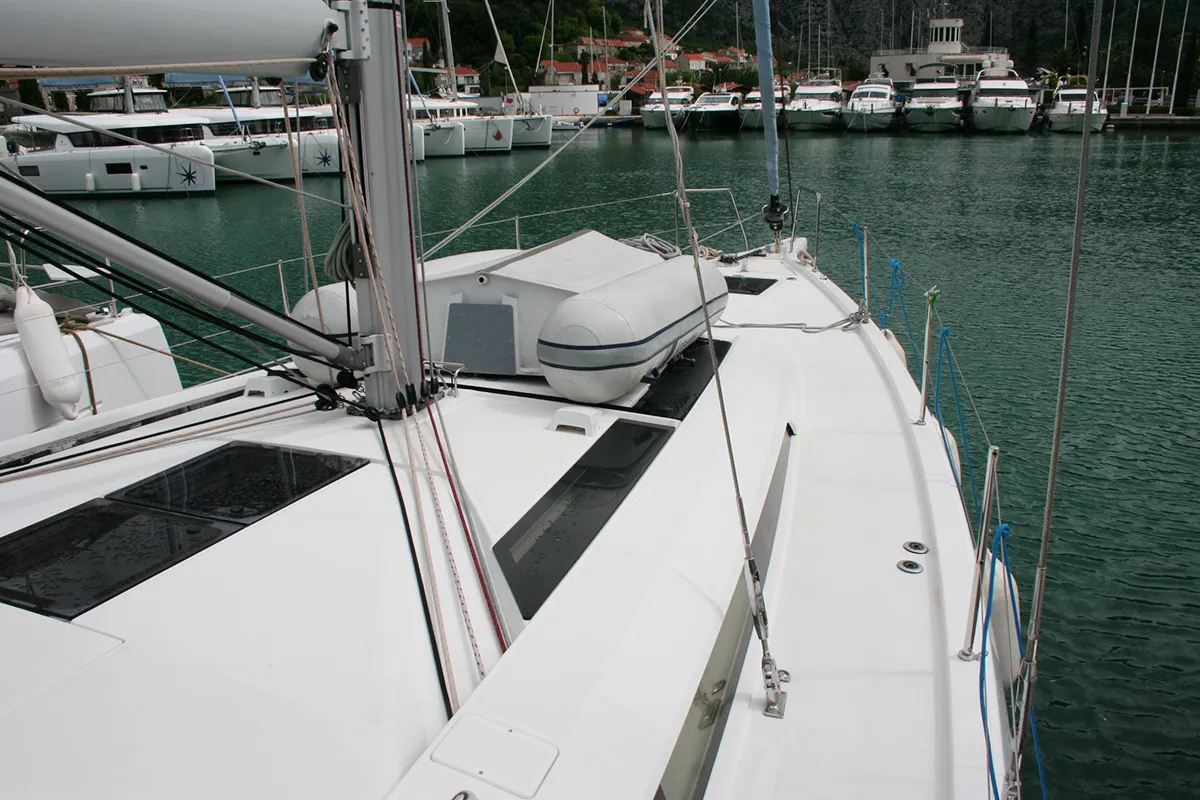 Amallo, a Beneteau Oceanis 51.1 sailboat at Dubrovnik, Croatia