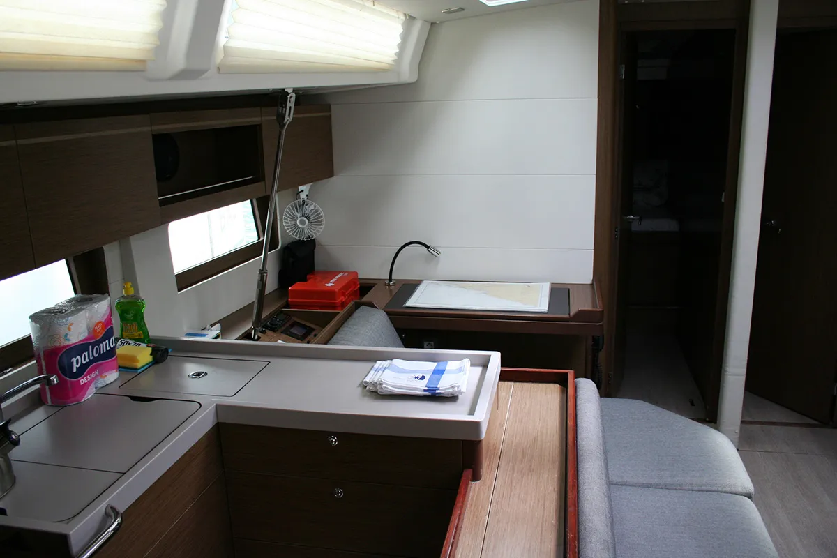 Amallo, a Beneteau Oceanis 51.1 sailboat at Dubrovnik, Croatia