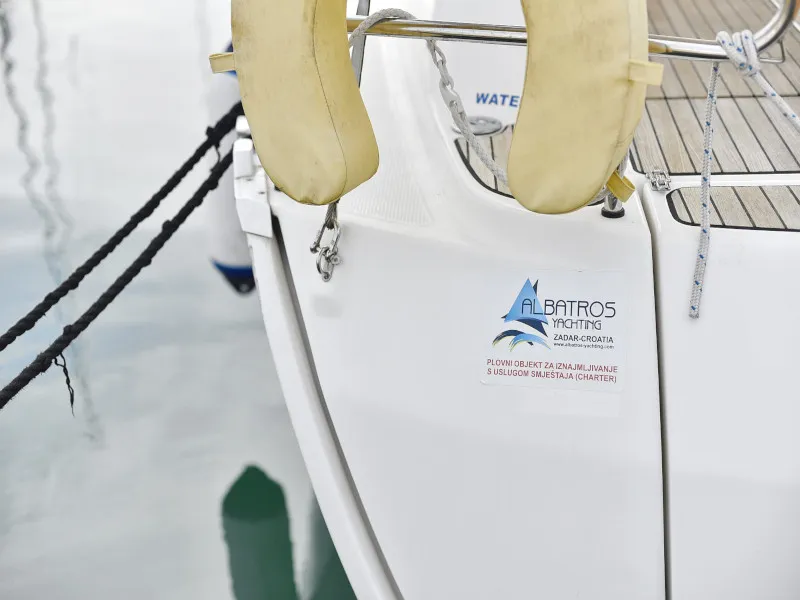 Petra M, a Bavaria 36 Cruiser sailboat at Zadar, Croatia