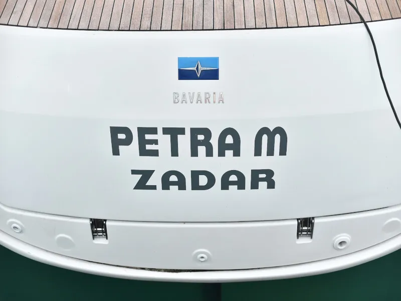 Petra M, a Bavaria 36 Cruiser sailboat at Zadar, Croatia