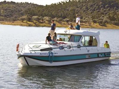 Cruiser Comfort XL 10/12 Pers., a Nicols Sedan 1310 motorboat at Saverne, France
