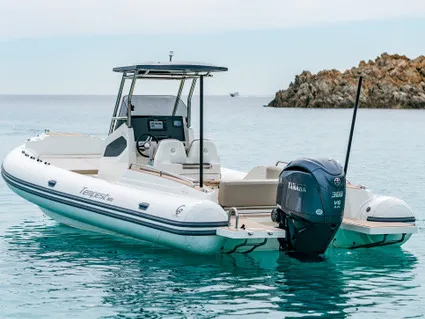 Exterior view of Classic, a Gulet Motorboat motorboat at Poltu Quatu, Italy