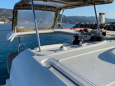 ESTEREL, a Lagoon 40 catamaran at La Favière, France